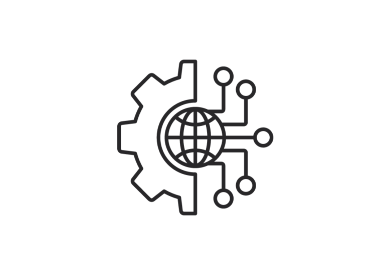 Symbol eines technischen Systems
